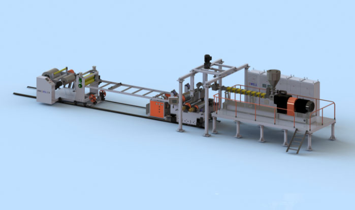 PLA sheet extrusion production line