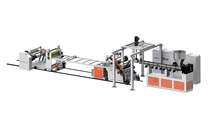 Multi layer co extruded high barrier film production line