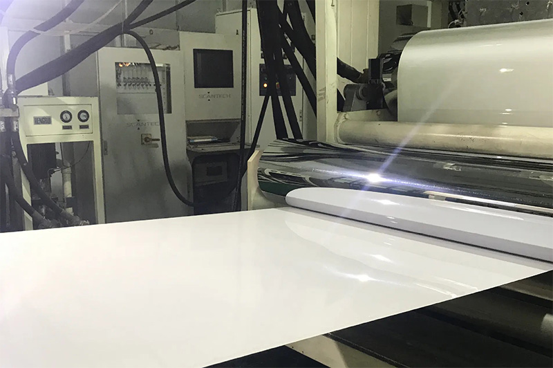 PP decorative film production line