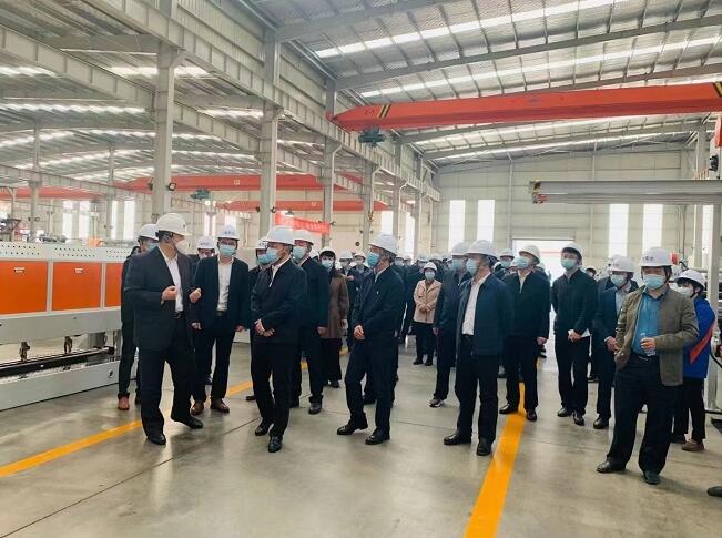Yancheng Municipal Party Committee and Government came to our Nantong Company for observation and guidance