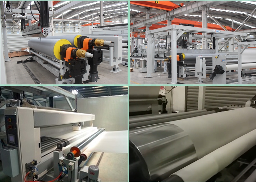 Characteristics of sheet equipment for producing sheet and PP board