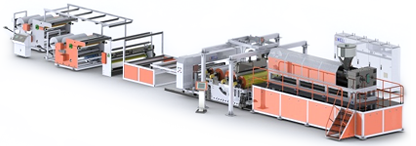 Casting film production line